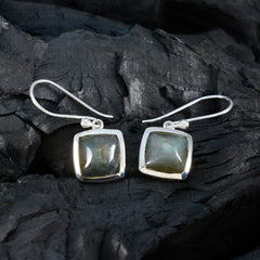 Labradorite-Japanese-Jiwoo-Solitaire-Dangle-Gray-925-Silver-Earring
