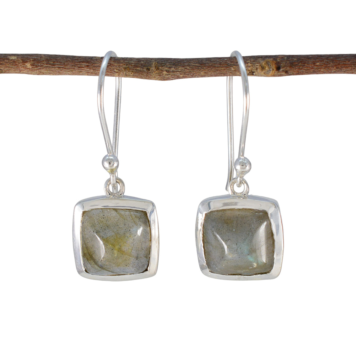 Labradorite-Japanese-Jiwoo-Solitaire-Dangle-Gray-925-Silver-Earring