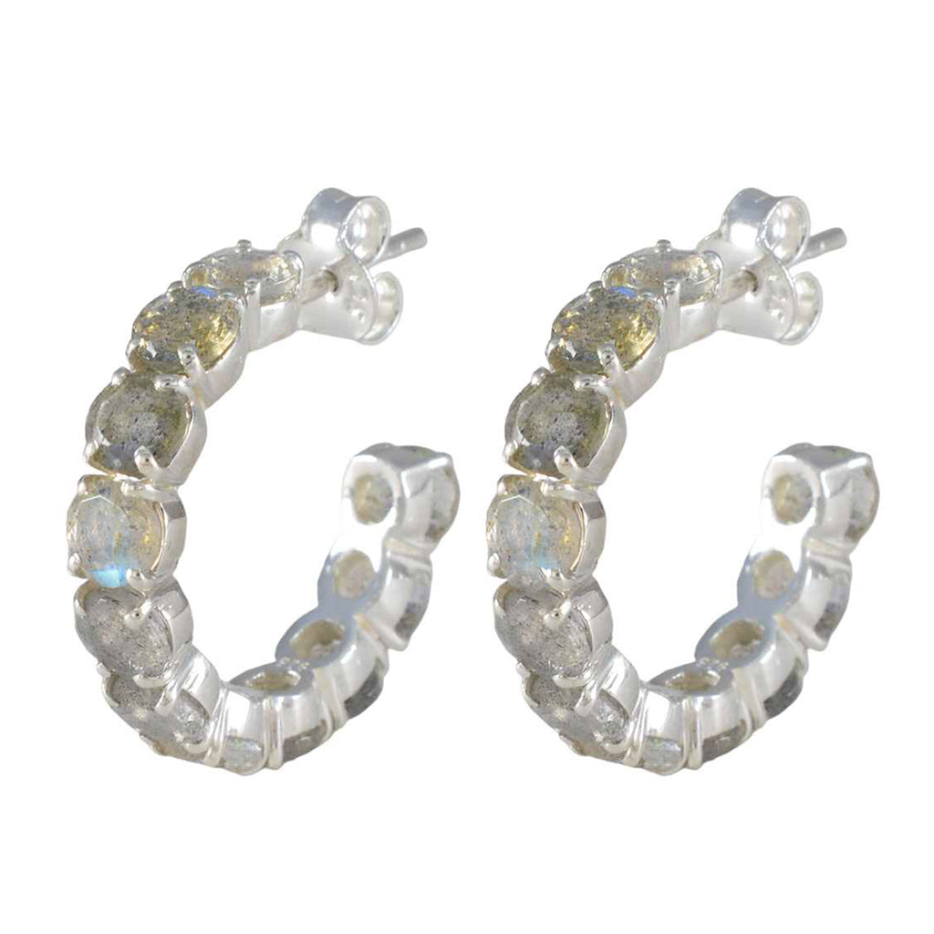 Labradorite-Turkish-Bianca-multiple-Stud-Gray-925-Sterling-Silver-Earring