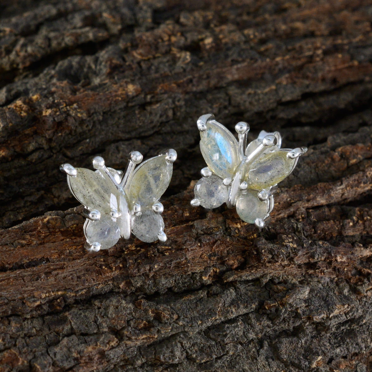 Labradorite-Turkish-Ida-quarter-Stud-Gray-92.5-Silver-Earring