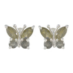 Labradorite-Turkish-Ida-quarter-Stud-Gray-92.5-Silver-Earring