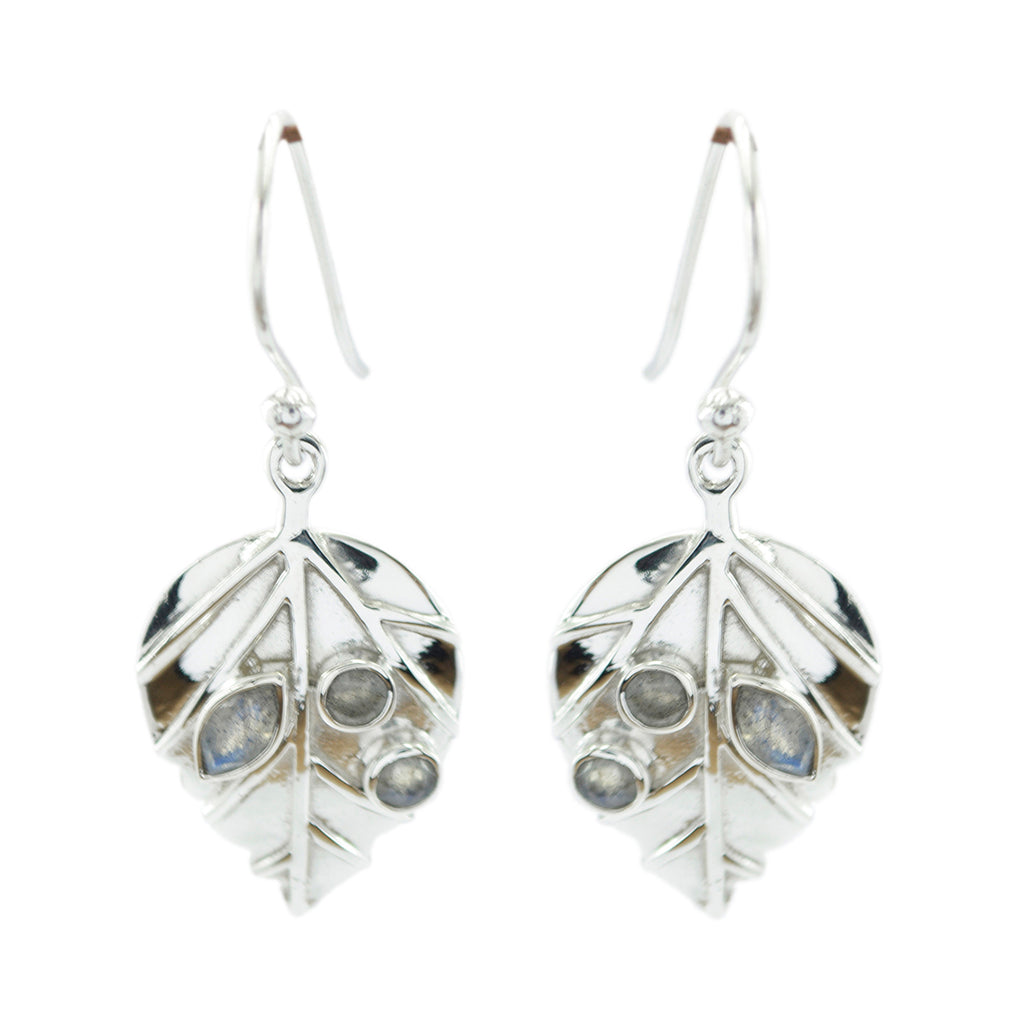 Labradorite-Italian-Bruna-multiple-Dangle-Gray-Silver-Earring
