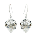 Labradorite-Italian-Bruna-multiple-Dangle-Gray-Silver-Earring