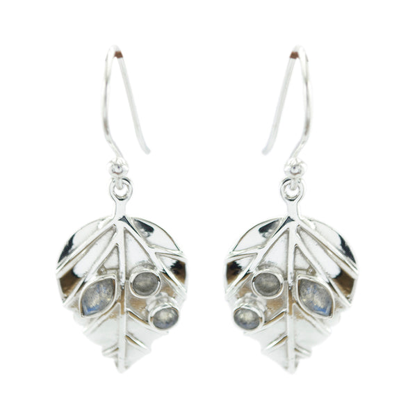 Labradorite-Italian-Bruna-multiple-Dangle-Gray-Silver-Earring