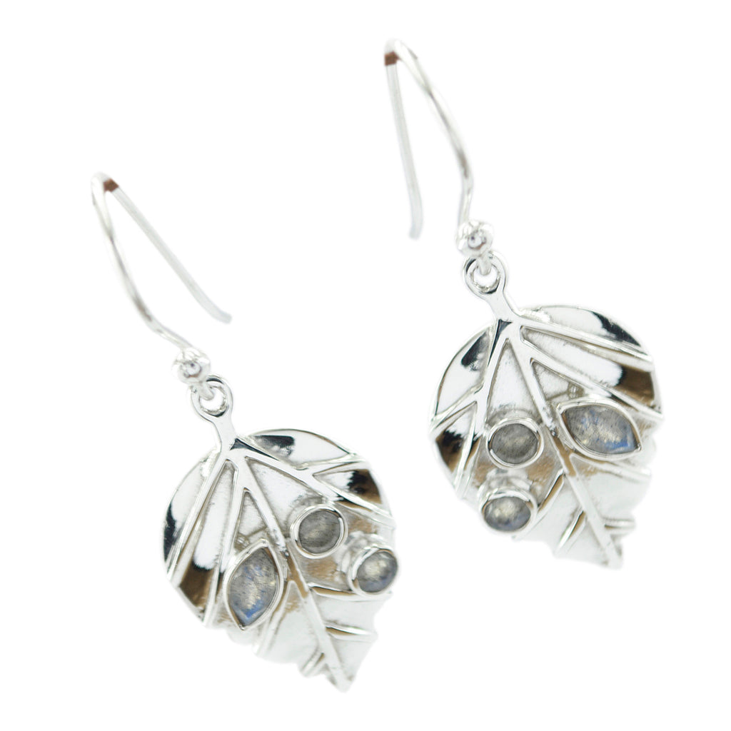 Labradorite-Italian-Bruna-multiple-Dangle-Gray-Silver-Earring