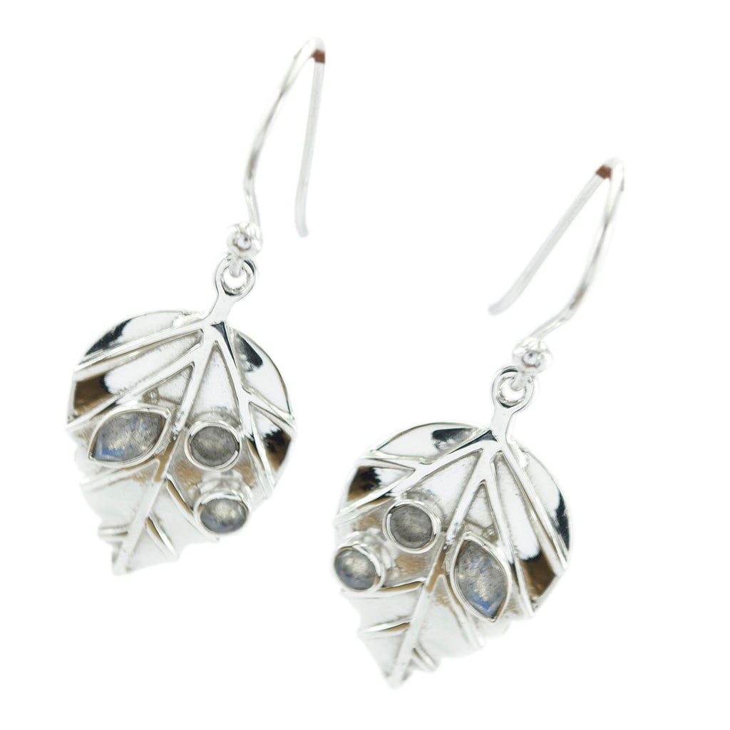 Labradorite-Italian-Bruna-multiple-Dangle-Gray-Silver-Earring