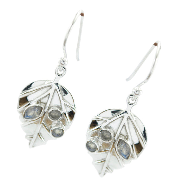 Labradorite-Italian-Bruna-multiple-Dangle-Gray-Silver-Earring