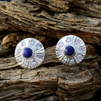 Lapis-Lazuli-Mexican-Carla-multiple-Stud-Blue-92.5-Silver-Earring