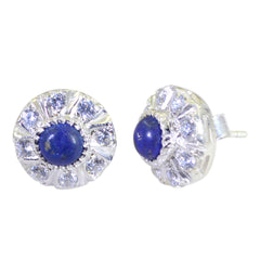 Lapis-Lazuli-Mexican-Carla-multiple-Stud-Blue-92.5-Silver-Earring