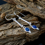 Lapis-Lazuli-Middle-Eastern-Ella-multiple-Dangle-Blue-Silver-Earring
