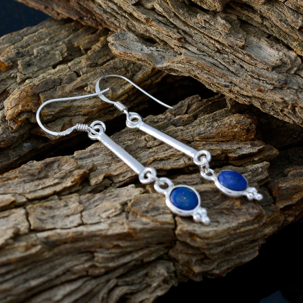 Lapis-Lazuli-Middle-Eastern-Ella-multiple-Dangle-Blue-Silver-Earring