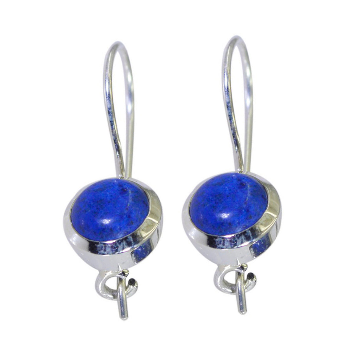 Lapis-Lazuli-Latin-American-Clara-multiple-Dangle-Blue-92.5-Silver-Earring Main image
