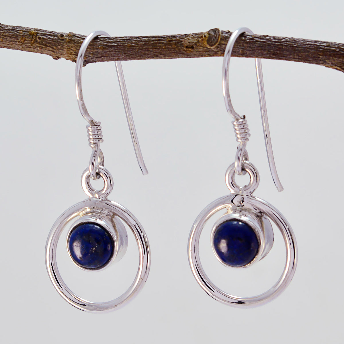 Lapis-Lazuli-German-Daniela-multiple-Dangle-Blue-92.5-Silver-Earring
