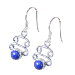 Lapis-Lazuli-Russian-Elena-multiple-Dangle-Blue-925-Silver-Earring