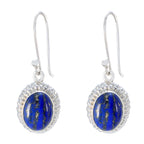 Lapis-Lazuli-Japanese-Laura-multiple-Dangle-Blue-925-Silver-Earring