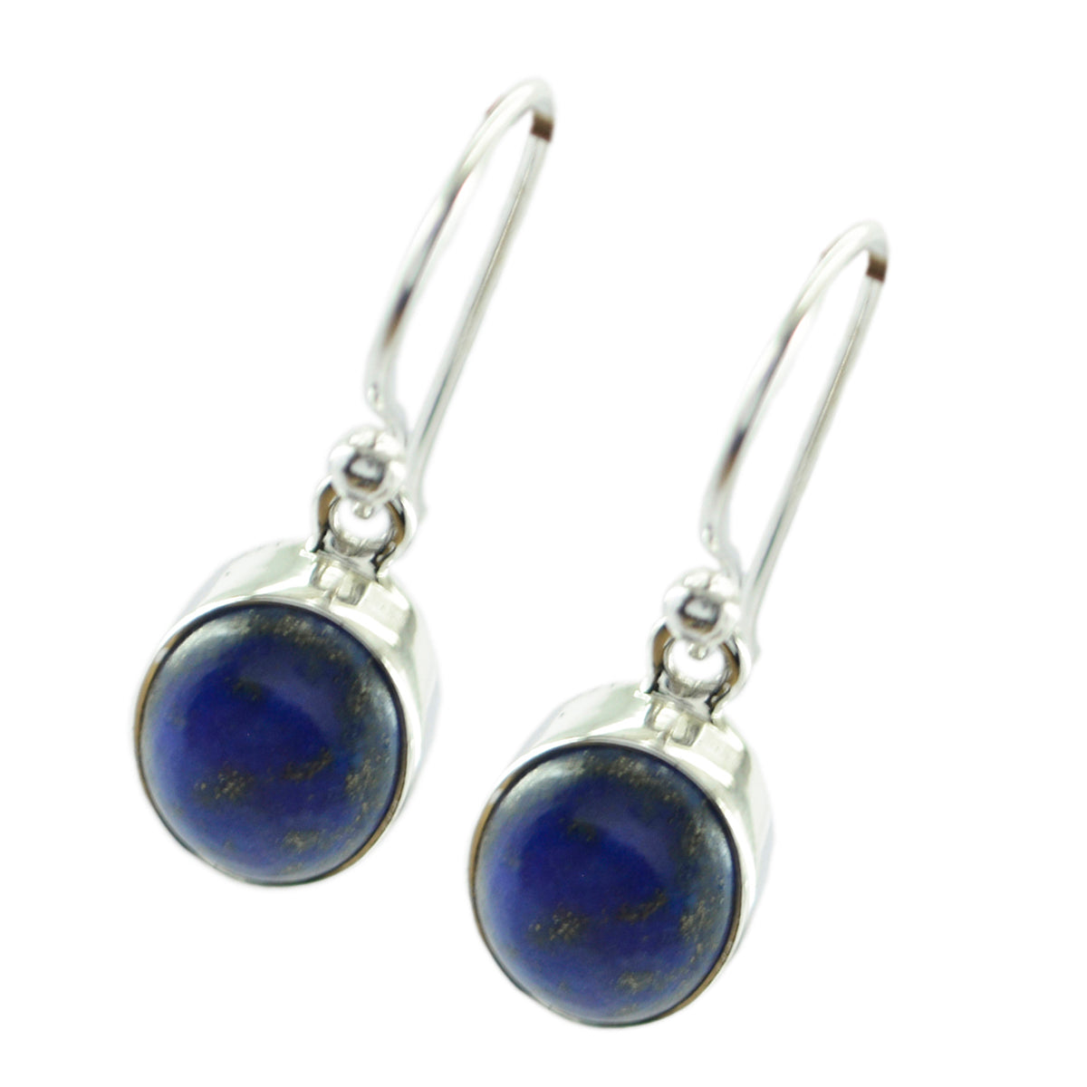 Lapis Lazuli Marokkaanse Fernanda meervoudige Dangle Blue 92,5 Zilveren Oorbel Secundaire afbeelding