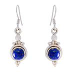 Lapis-Lazuli-American-Gabriela-multiple-Dangle-Blue-92.5-Silver-Earring