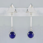Lapis-Lazuli-Middle-Eastern-Nella-Solitaire-Stud-Blue-Sterling-Silver-Earring