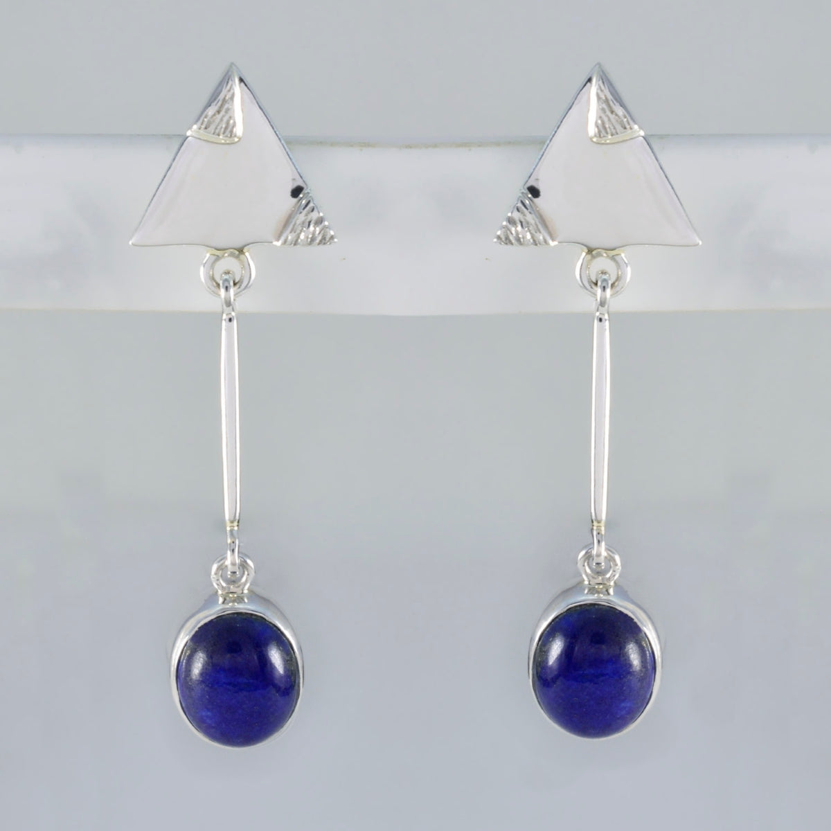 Lapis-Lazuli-Middle-Eastern-Nella-Solitaire-Stud-Blue-Sterling-Silver-Earring