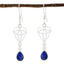 Lapis-Lazuli-Turkish-Ivana-Solitaire-Dangle-Blue-92.5-Silver-Earring