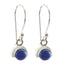 Lapis-Lazuli-Australian-Yasmin-Solitaire-Dangle-Blue-Sterling-Silver-Earring