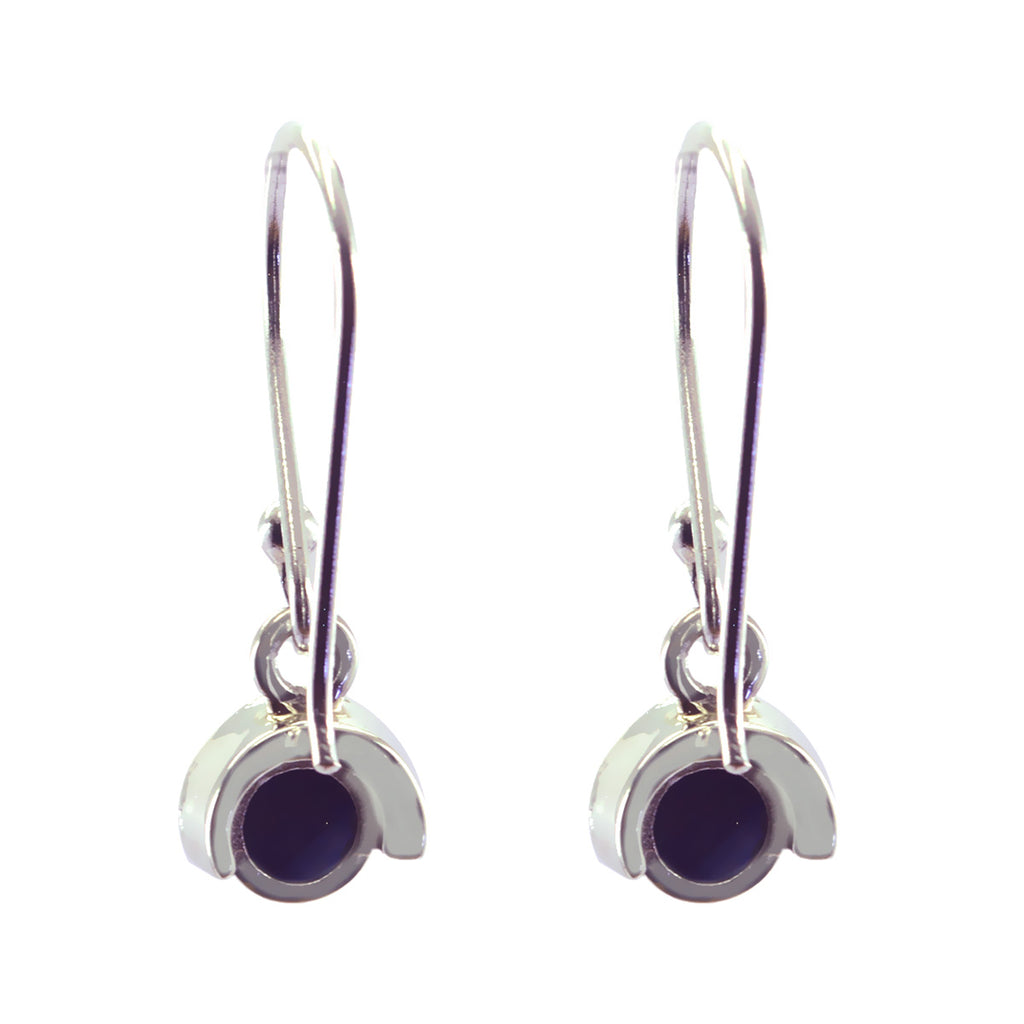 Lapis-Lazuli-Australian-Yasmin-Solitaire-Dangle-Blue-Sterling-Silver-Earring