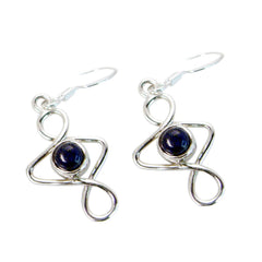 Lapis-Lazuli-Italian-Joaquina-Solitaire-Dangle-Blue-Sterling-Silver-Earring