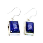 Lapis-Lazuli-Middle-Eastern-Julia-Solitaire-Dangle-Blue-925-Sterling-Silver-Earring