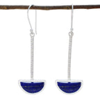 Lapis-Lazuli-African-María-Solitaire-Dangle-Blue-Sterling-Silver-Earring