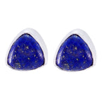 Lapis-Lazuli-American-Natalia-Solitaire-Stud-Blue-925-Sterling-Silver-Earring