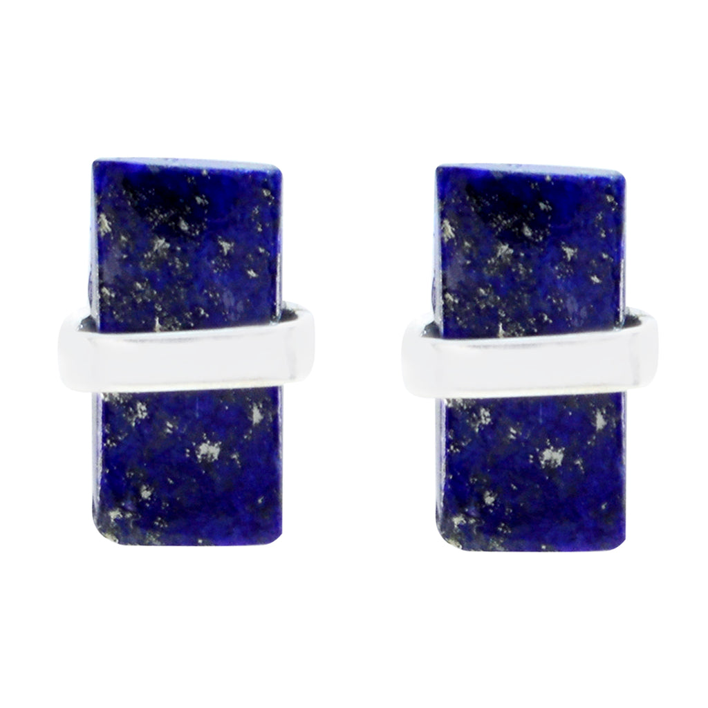 Lapis-Lazuli-Korean-Nayara-Solitaire-Stud-Blue-925-Silver-Earring
