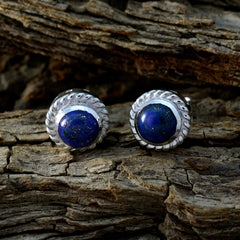 Lapis-Lazuli-Japanese-Noelia-Solitaire-Stud-Blue-92.5-Silver-Earring