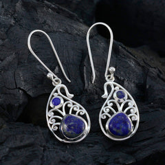 Lapis-Lazuli-German-Hana-Toi-et-Moi-Dangle-Blue-92.5-Silver-Earring