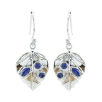 Lapis-Lazuli-Turkish-Patricia-multiple-Dangle-Blue-Sterling-Silver-Earring