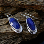 Lapis-Lazuli-Mexican-Rebeca-Solitaire-Dangle-Blue-925-Silver-Earring