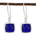 Lapis-Lazuli-Latin-American-Sara-Solitaire-Dangle-Blue-Silver-Earring