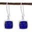 Lapis-Lazuli-Latin-American-Sara-Solitaire-Dangle-Blue-Silver-Earring