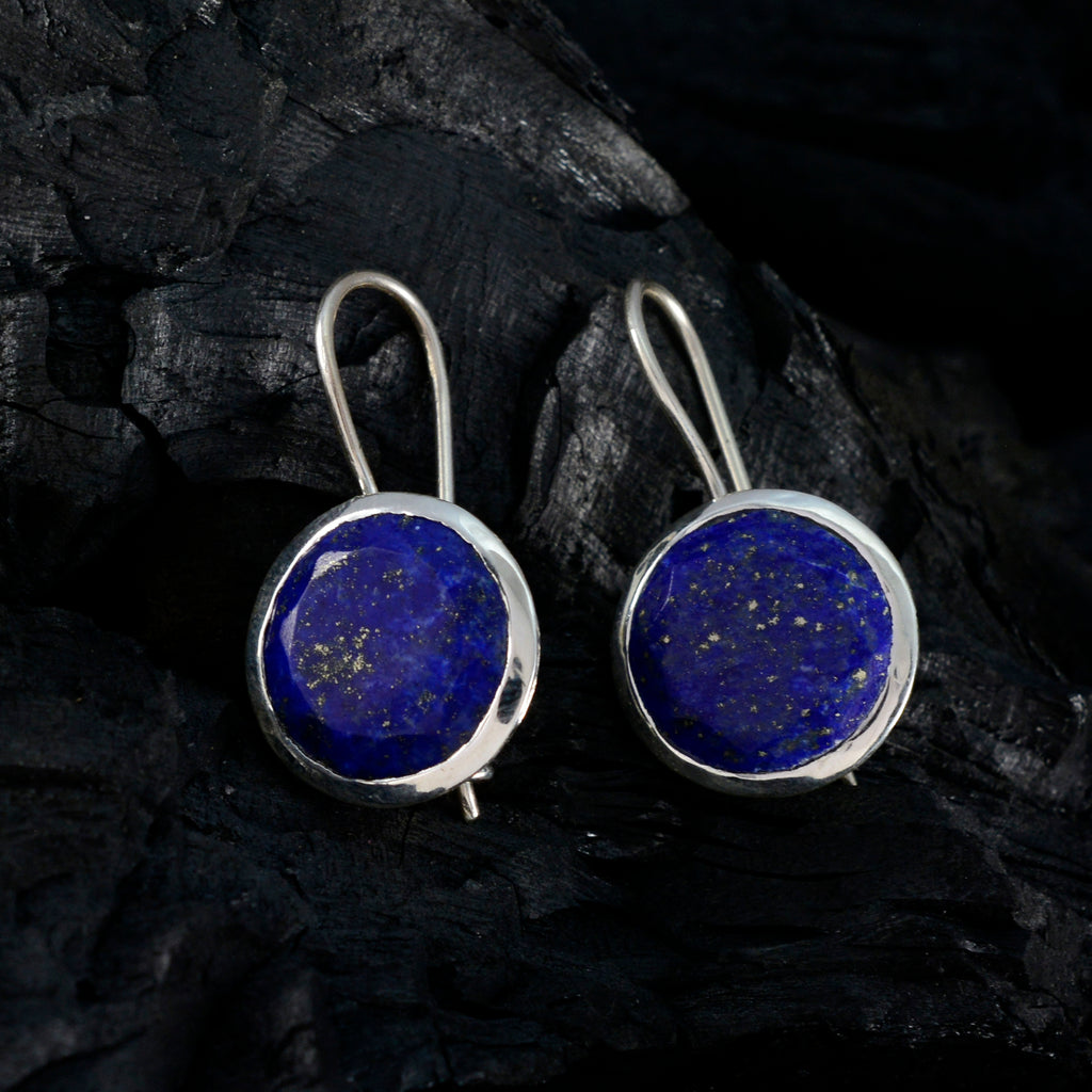 Lapis-Lazuli-Russian-Victoria-Solitaire-Dangle-Blue-92.5-Silver-Earring