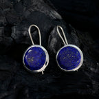 Lapis-Lazuli-Russian-Victoria-Solitaire-Dangle-Blue-92.5-Silver-Earring