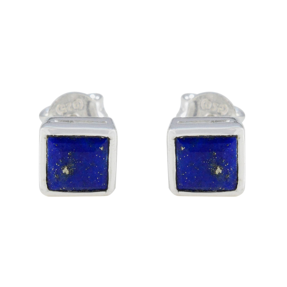 Lapis-Lazuli-Korean-Andrea-Solitaire-Stud-Blue-Sterling-Silver-Earring