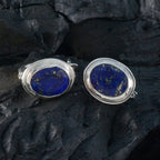Lapis-Lazuli-Turkish-Isadora-Solitaire-Stud-Blue-925-Sterling-Silver-Earring