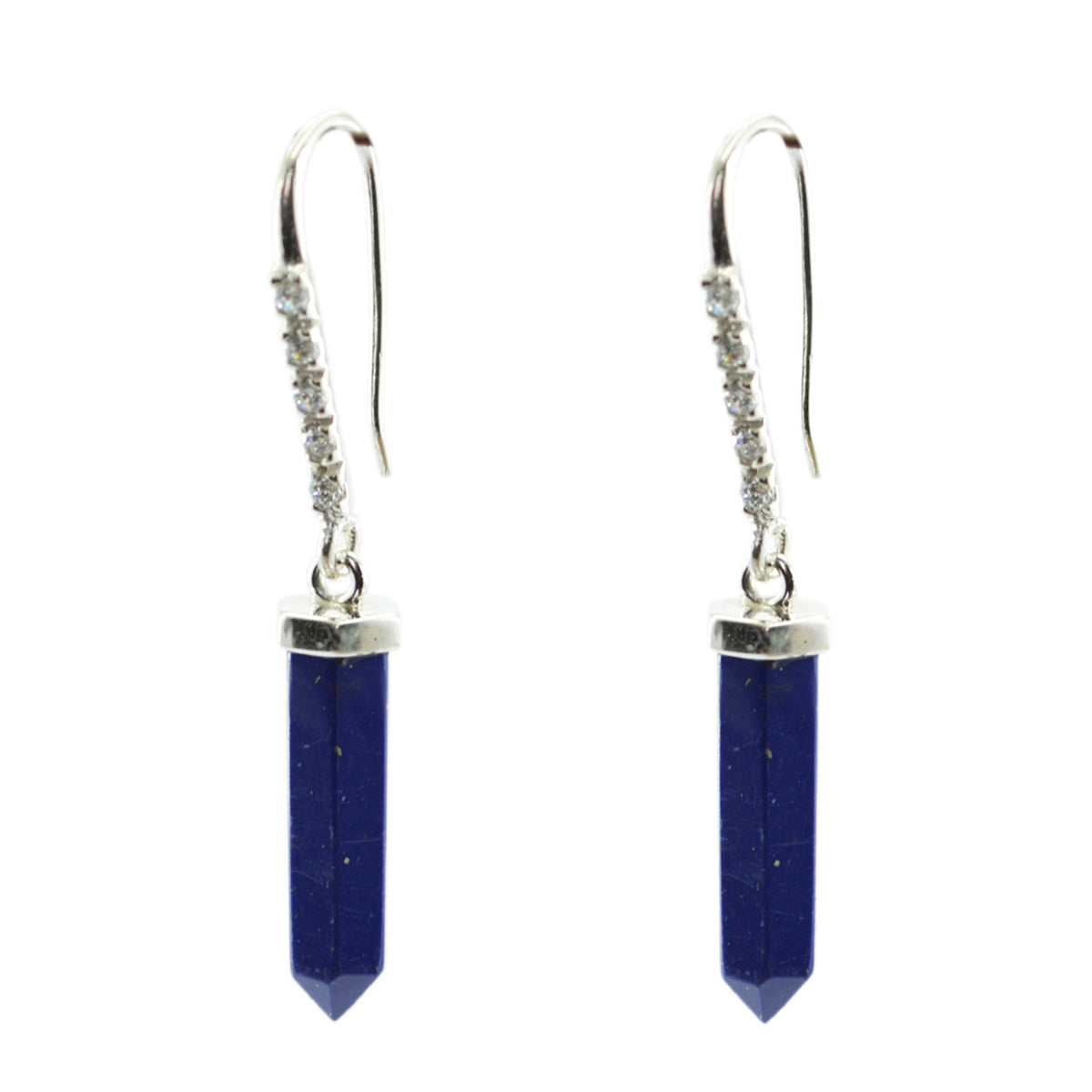 Lapis-Lazuli-Spanish-Audrey-multiple-Dangle-Blue-925-Sterling-Silver-Earring