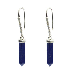 Lapis-Lazuli-Spanish-Audrey-multiple-Dangle-Blue-925-Sterling-Silver-Earring
