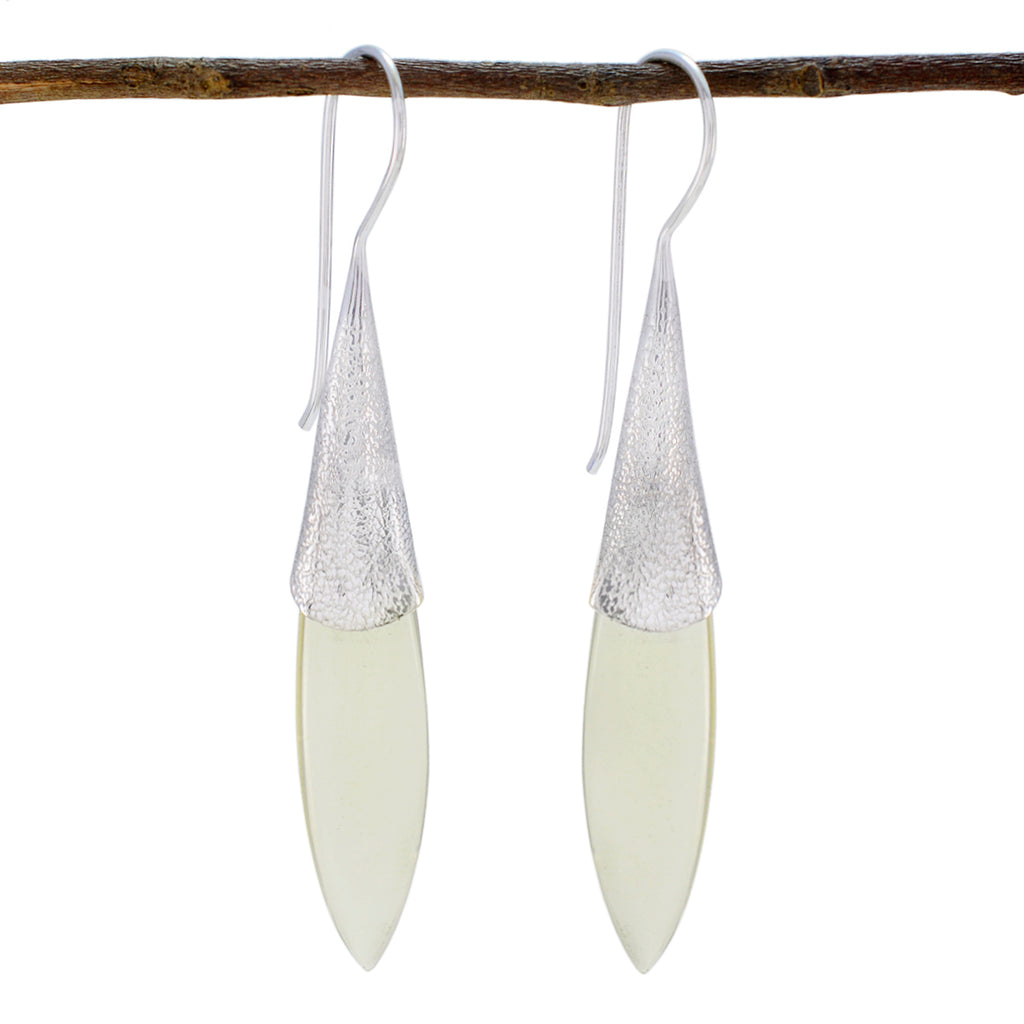 Lemon-Quartz-African-Jia-Solitaire-Dangle-Yellow-92.5-Silver-Earring