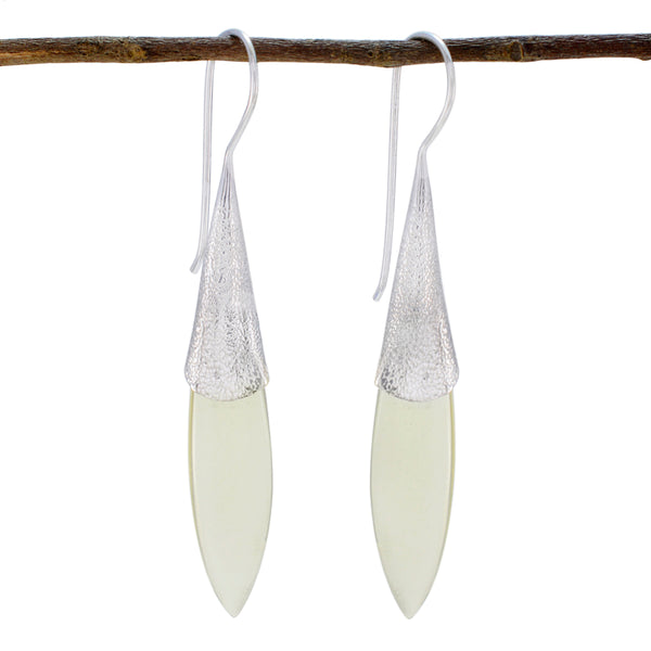 Lemon-Quartz-African-Jia-Solitaire-Dangle-Yellow-92.5-Silver-Earring