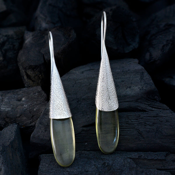 Lemon-Quartz-Italian-Nari-Solitaire-Dangle-Yellow-925-Silver-Earring