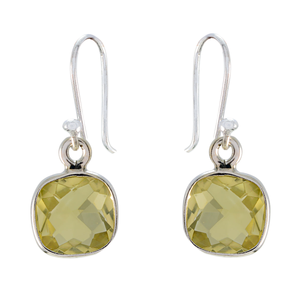 Zitronenquarz-Französischer-Herbst-Mehrfach-Ohrhänger-Gelb-925-Sterling-Silber Hauptbild