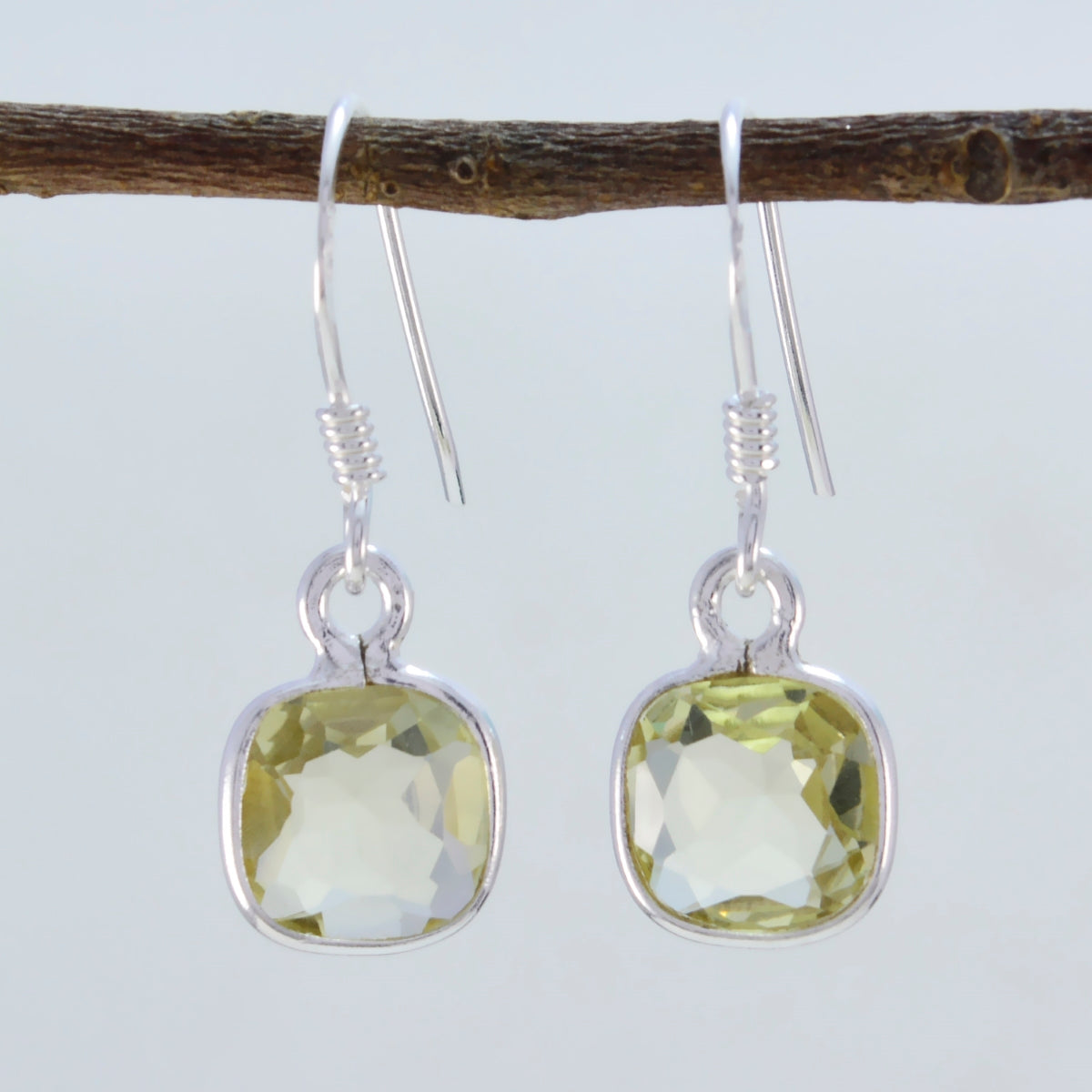 Lemon-Quartz-French-Autumn-multiple-Dangle-Yellow-925-Sterling-Silver-Earring