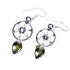 Lemon-Quartz-Moroccan-Camila-multiple-Dangle-Yellow-Sterling-Silver-Earring