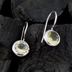 Lemon-Quartz-Middle-Eastern-Bianca-Solitaire-Dangle-Yellow-925-Silver-Earring